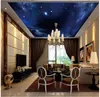 Carta da parati personalizzata 3D Wall Mural HD Starry Night Big Picture per soggiorno Camera da letto Zenith Soffitto per soffitto Murale Arredamento