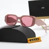 Designer occhiali da sole prescrizione occhiali da marca sfumature da esterno per pc Farme Fashion Classic Ladies Specchi di occhiali da sole di lusso per donne323J