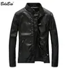 BOLUBAO moda uomo PU giacche cappotti moto giacche in pelle uomo autunno abbigliamento in pelle maschile casual cappotti di marca 201127