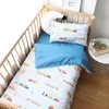 베이비 침구 세트 북유럽면으로 짠 베이비 베드 리넨 Borns Kid Crib Bedding for Boy Girl Nersury 제공 맞춤형 서비스 220531