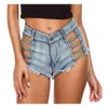 Summer 675# and Autumn Denim Shorts Pants Super Nightclub Women's Sexy High Waist Jeans