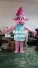 Costume de poupée mascotte coquelicot de Dream Works TROLLS Costume de film mascotte déguisement taille adulte robe d'anniversaire nouveau