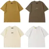 22ss high street oversize t europa silicone t camisa primavera verão legal moda skate gengibre masculino feminino tshirt