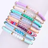 Link Chain Meetvii Boho Multi Color Tila Beads Bracelets Fashion Colorful Friendship Trendy Jewelry GiftLink Lars22