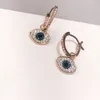 Orecchini di diamanti del fascino di lusso Donna Devil Eyes Designer Pendente Gioielli Anello auricolare Fashi