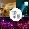 Ampoule LED RGB 5W E27 E14, Spot lumineux 16 couleurs avec télécommande IR, lampe LED pour décoration de fête à domicile 2652046