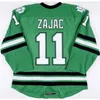 Nik1 Youth Kids North Dakota Hockey Jersey 5 Chay Genoway 11 Darcy Zajac 29 Brock Nelson 100% Stitched Fighting Sioux DAKOTA Hockey Jerseys