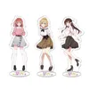 Anime Rent-a-namorada Acrílico Figuras Chizuru Mami Sumi Ruka Personagem Kanojo OkarishMasu Acrílico Stand Modelo Coleção Presente AA220318