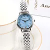 Armbanduhr Mode Small Dial Women Watches Top Marke Edelstahlarmband Ladies Quarz Kleid Luxus Clockwatchwatches