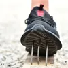 남성 천자 증명 안전 신발 남자 가벼운 산업 캐주얼 신발 남성을위한 여름 강철 발가락 작업 신발 남성 2204119313574
