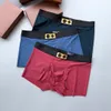 2024 Mens Underwears Designer Underpants Underwear Men Summer Ice Silk Boxer Man Shorts For Boys Thin Trend Printing Youth Short QAQ