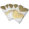 Gift Wrap 50 stks 60mm * 70mm Kras Off Stickers Love Heart Shape Card Sticker voor Secret Code Cover Home Game Wedding Message Beloning