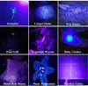 Super Bright 100LED -ficklampa 100 LED UV -ficklampor Facklor 395Nm Violet Purple Light Torch For Home Hotel Inspection Pet Urinfläckar