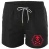 Été hommes surf Shorts tête de mort à séchage rapide imprimé poche natation mâle décontracté respirant vêtements de plage Jogging court 220425