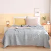 Cobertores estilo nórdico Summer resfriamento de algodão Towel de ar condicionado Quilt Sofá macio capa de gancho de gancho de cama Decor de decoração de casa