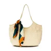Женская мягкая ткань удобная сумочка дышащая большие пляжные сетчатые пакеты простая мода All-Match Canvas Bag G220531