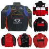 Men's Jackets Tracksuits F1 Formula One Racing Jacket Autumn and Winter Embroidered Cotton Clothing Spot Sales
