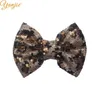 10pcs/lot Classical Leopard 5" Messy Sequins Hair Bow Girl's DIY Hair Accessories For Barrette Arrival Headwear LJ201226