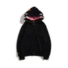 Hoge kwaliteit hoodie jas merk Chao Shark Head dubbele hoed camouflage vest heren en dames 37P1