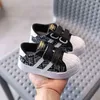 Sport Kids Mesh Sneakers Leather Anti-slippery Fashion Sneakers Boys Casual Shoes for Children Sneakers Girls Shoes size 21-30 G220527