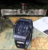 腕時計メンズウォッチスカルウォッチ30m防水手首の夜照明Quartzカジュアルホロー333S