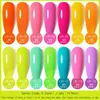 Nxy Nail Gel Gel 7 5 мл Neon Polish Лаки Флуоресцентные гибридные ногти для маникюра полуметражные впитанные в эксплуатацию эмаль УФ 0328