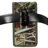 Camouflage Oxford Canvas Outdoor Sport Travel Vandring Camping Falls With Metal Clip Belt Holster Bärande midjeväska för Folding Smart Phone Samsung Z Fold 3 Fold3