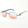 New Bouquet blue diamond 3524015 Buffs sunglasses natural mixed horn temples and 58mm cut lens thickness 3mm