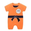 Dragon DBZ Ball Z Anime Costume Newborn Romper Baby Boy Clooth Childrens Outdests 어린이 의류 유아 Romper Onesie Jumpuit Halloween