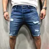 Мужские джинсы 2022 летняя мода повседневная мужская джинсовая шорты дыра Джинш Панц