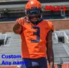 Nik1 NCAA College Jerseys Illinois Fighting Illini 1 Bush Isaiah Williams Justice 10 Sidney 11 Jeff George 12 Matt Robinson Calcio personalizzato