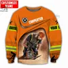 PLstar Cosmos 3DPrinted est Carpenter Job Custom Name Unique Funny Hrajuku Streetwear Unisex Casual Hoodies Zip Sweatshirt Q1 220713