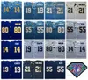 Vintage 1987 Mens 21 LaDainian Tomlinson Football Jerseys 14 Dan Fouts 55 Junior Seau 19 Lance Alworth 80 Kellen Winslow Jersey cucita 75TH PATCH