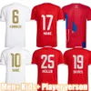 Mane Kimmich Soccer Jerseys 22 23 Monachium dom Gravenberchsane Gorezka Muller Davies Wersja gracz fanowy koszulki piłkarskie Kid Men Kit 2022 mundury