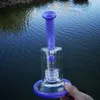 Auf Lager Farbige 14mm Wasserpfeifen Mini Glasbongs Spritzschutz Kuppel Vogelkäfig Perc Wasserpfeifen