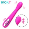 19 cm Stick Vibrator für Frauen Klitoris Stimulator Vaginal G-punkt Anal Plug Dildo sexy Spielzeug Erwachsene Weibliche Masturbator erotische Maschine
