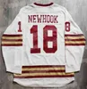 SJ98 CEOVINTAGE RATE MĘŻCZYZN KOBIETY MOUTH Boston College Matt Price Hockey Jersey Hafted Stitched dostosuj potrzebę Nazwę numeru 18 Alex Newhook