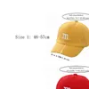 Casquette de Baseball pour enfants, pour filles et garçons, chapeaux de protection solaire pour bébé, Hip Hop, lettre M brodée, casquettes pour enfants