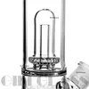 Cam Beher Bong Dab Rig 4 UFO Perc Percolator 13 "Uzun Başlı Su Boruları Bongs Kuvars Banger Kase Petrol Kuyuları Fıskiye Sigara Boru Kalın