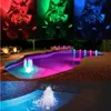 Vattentät LED Park Pool RGB Färg Byte av poolbelysning Solar under vattnet