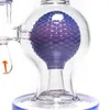 Nyhetsett 9 tums vattenpipa boll perc Heady Bongs Showhead Percolator Joint With Bowl Glass Water Pipe