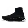 디자이너 신발 여성 남성용 캐주얼 니트 양말 플랫폼 플랫폼 3 개의 검은 흰색 레드 그레이 베이지 색 스피커 패션 야외 운동화