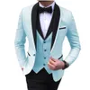 Classic Burgundy Wedding Tuxedos Mens Cost Custom Groom Wear Slim Fit Treo Piece Veste Pant