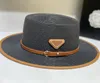 Designer de marca masculino para mulheres chapé chapéu equipado chapé
