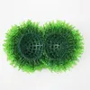 Decorative Flowers & Wreaths Artificial Hanging Plants Leaf Ball Plastic Leaves Faux Product Living Room Mall Green Decoration