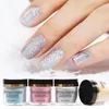 Nail Glitter Colorful Flash Immersione in polvere Kit polvere Resina decorativa Pigmento Art Need Primer e strato sigillante Set 10ml Prud22