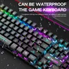 24G Wireless Gaming Keyboard Mouse Combo RGB Backlight Keyboard Optical Mouse For Macbook Laptop PC Gamer Computer2736468