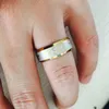 Nie verblassen Hip Hop Männer Junge Design Top Qualität 18K Jesus Kreuz Ring Gold Silber 316L Edelstahl Ringe Mode Frauen Hochzeit Schmuck Dame Party Geschenke Großhandel