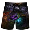 Shorts pour hommes Fashion Beach Trippy Vertigo Coloré 3D Print Hommes Casual Board Maillots de bain Pantalons Vêtements de sport pour hommes ShortPantsMen's