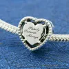 Openwork Heart & Family Tree Charm 925 Silver Pandora Charms for Bracelets DIY Jewelry Making kits Loose Beads Silver wholesale 799413C01